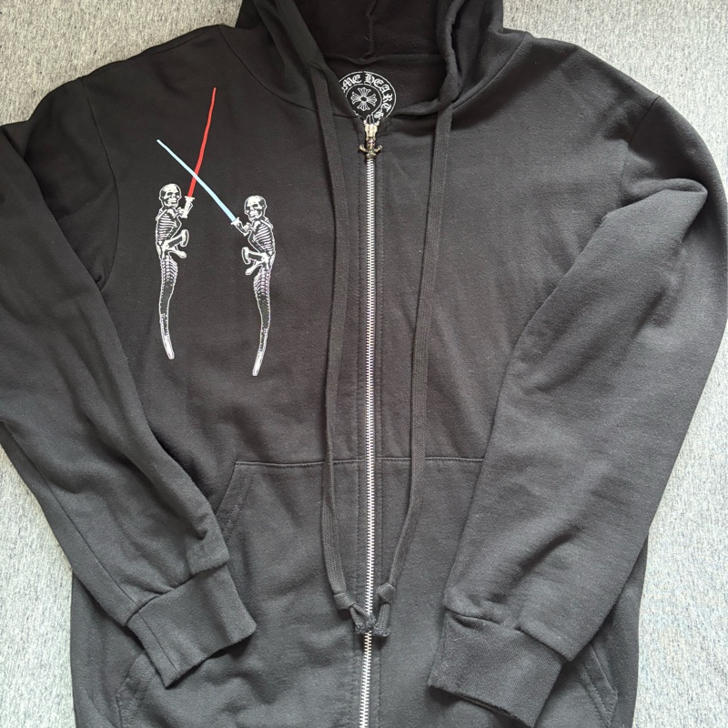 Chrome Hearts 限量星際大戰聯名 骷顱帽外套 M-5