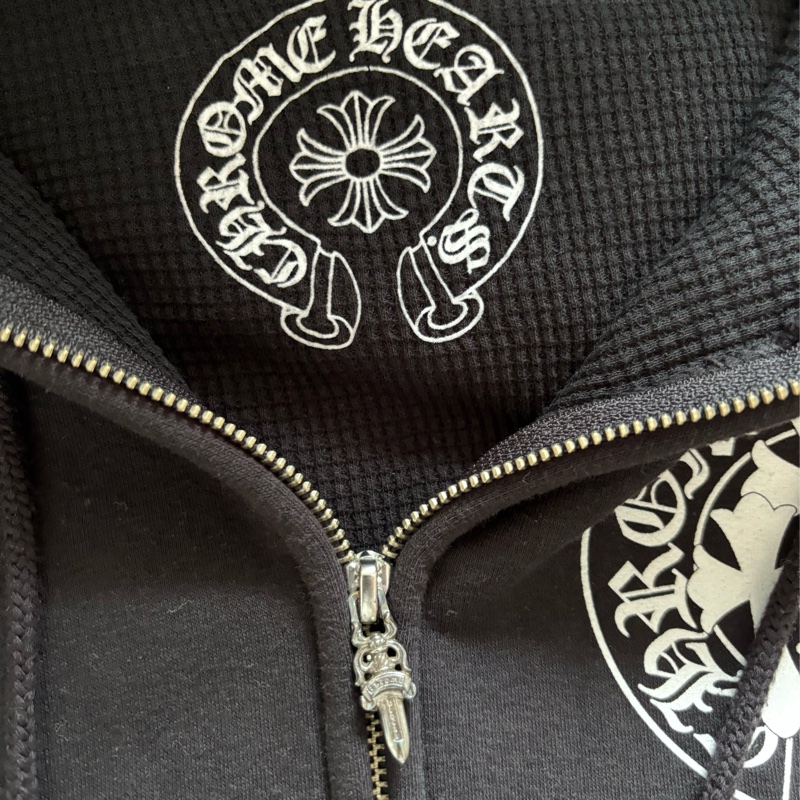 Chrome Hearts 厚版 捲軸三十字 帽外套 M-3
