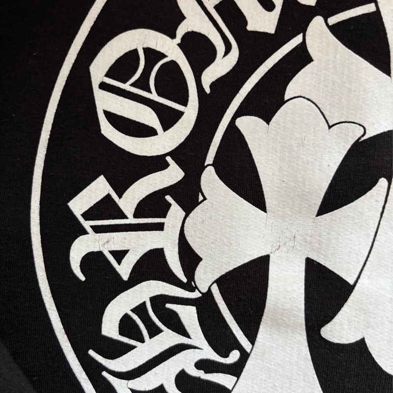 Chrome Hearts 厚版 捲軸三十字 帽外套 M-7