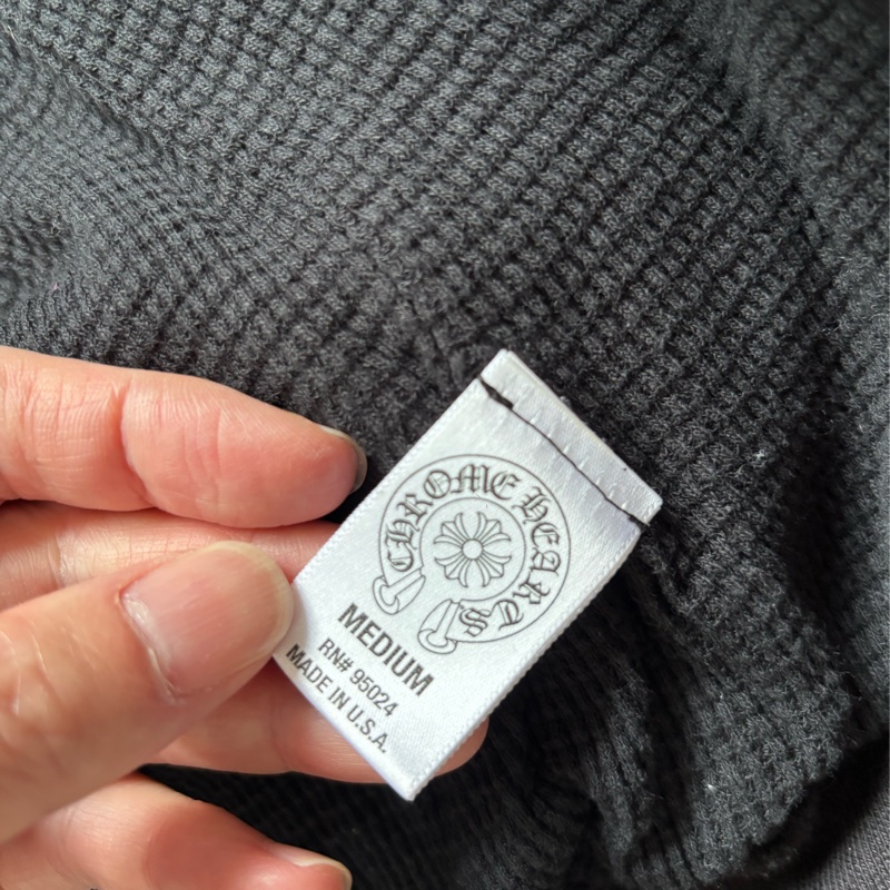 Chrome Hearts 厚版 捲軸三十字 帽外套 M-11