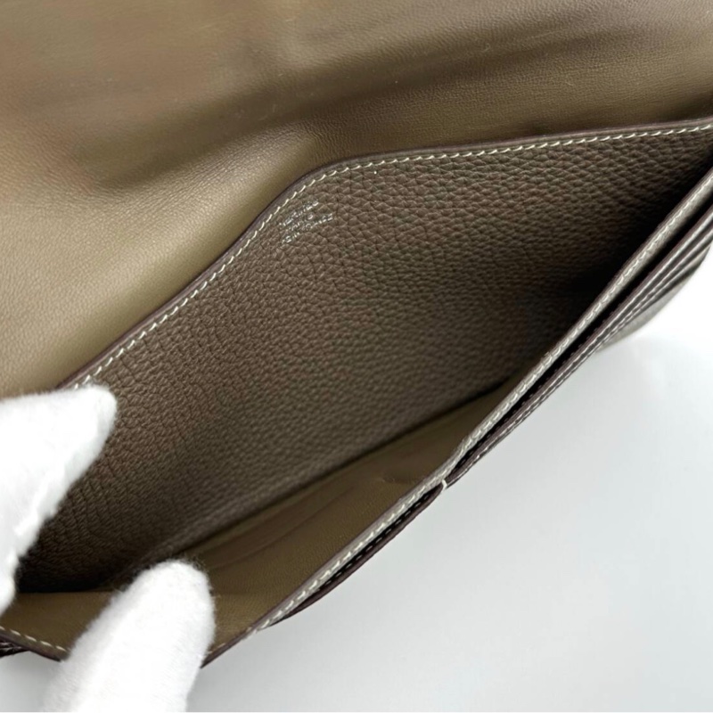 Hermès Dogon愛馬仕米色長夾-4