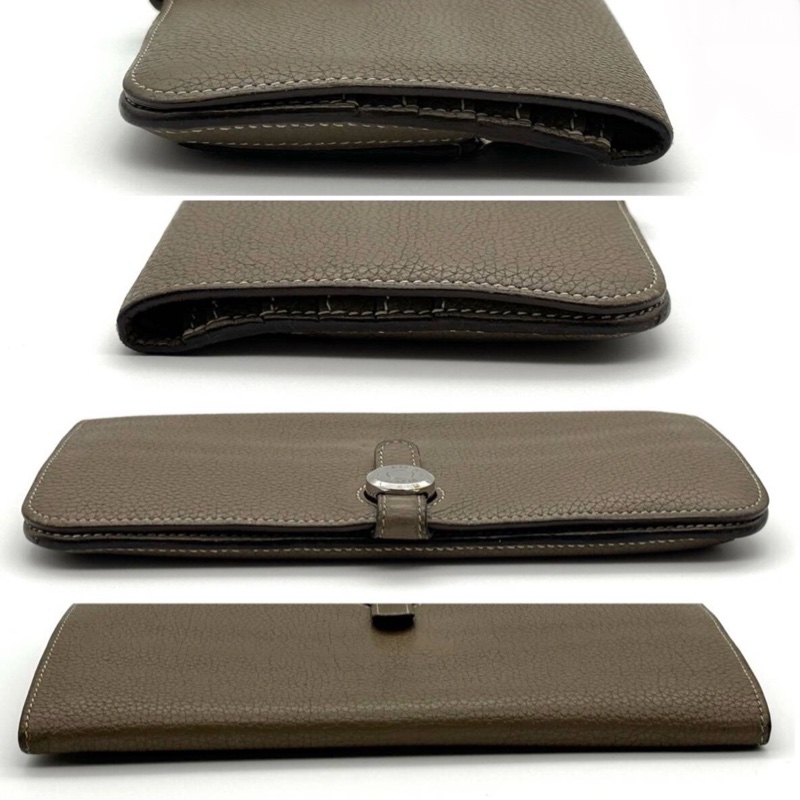 Hermès Dogon愛馬仕米色長夾-7