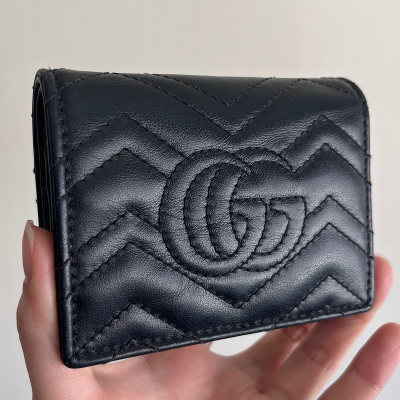 Gucci marmont短夾🈶盒🈶購證-2