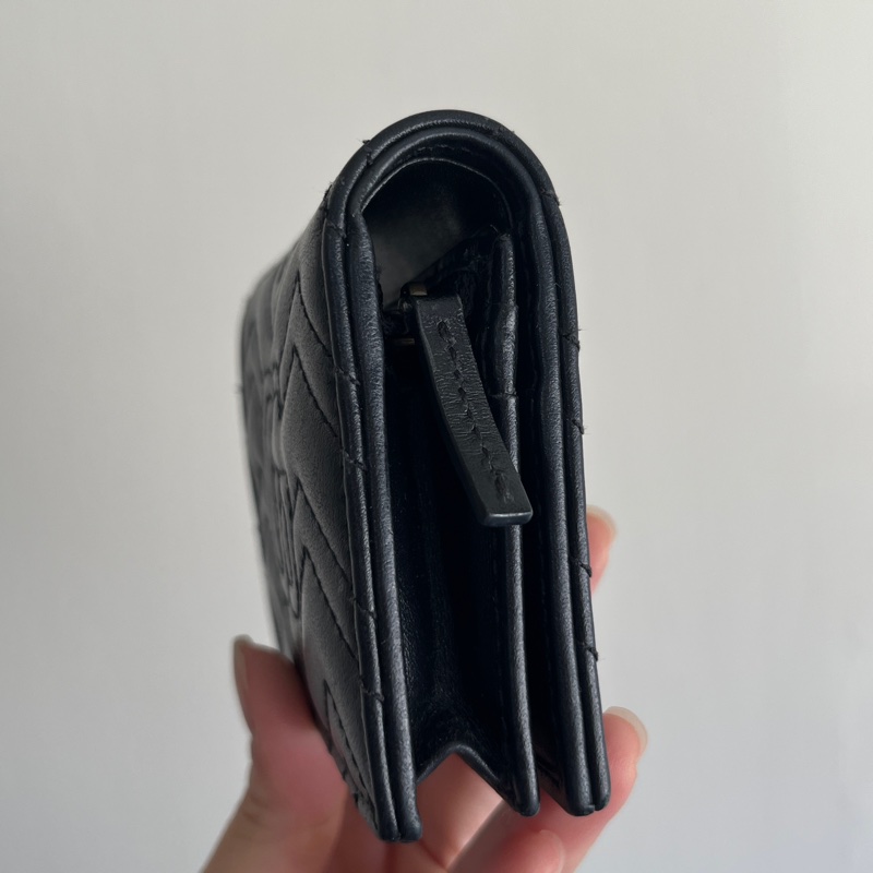 Gucci marmont短夾🈶盒🈶購證-4