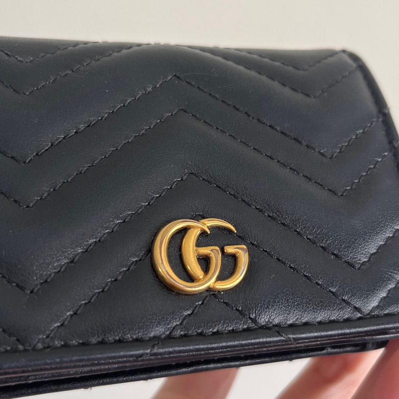 Gucci marmont短夾🈶盒🈶購證-10