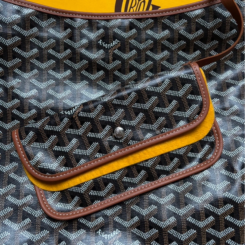 goyard hobo 黑棕-2