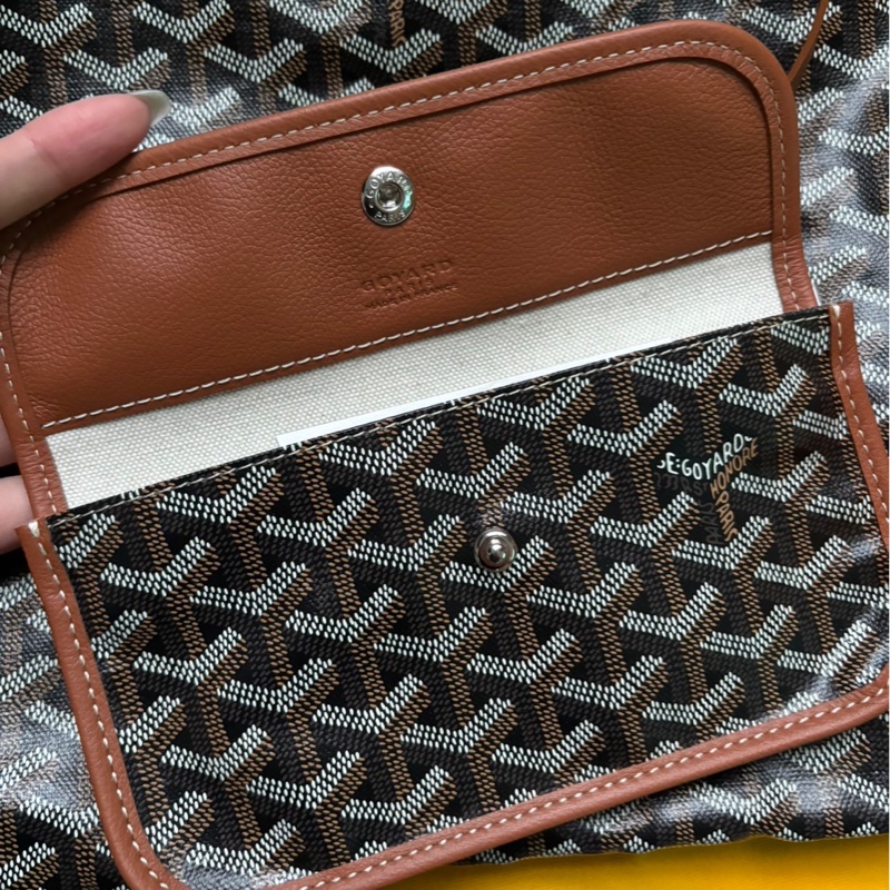 goyard hobo 黑棕-3
