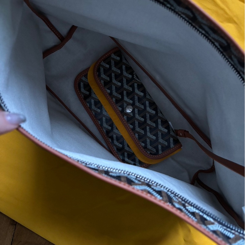 goyard hobo 黑棕-4