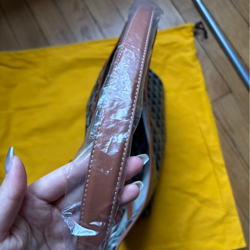 goyard hobo 黑棕-6