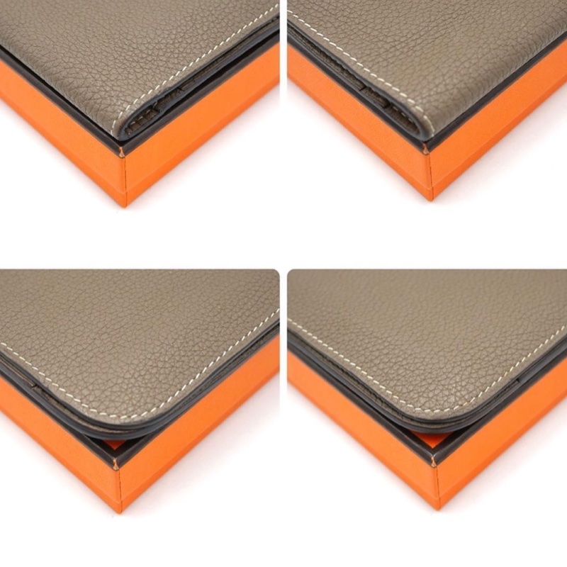 Hermès Dogon愛馬仕米色長夾-2