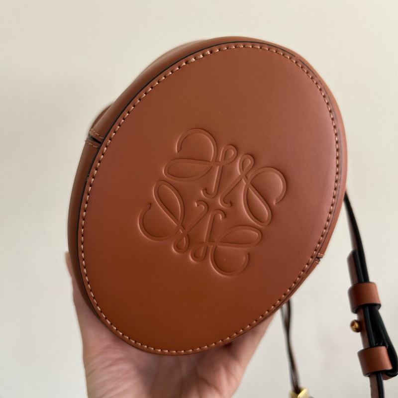 LOEWE 小號花紋水桶包氣球包 SMALL BALLOON BUCKET BAG-9