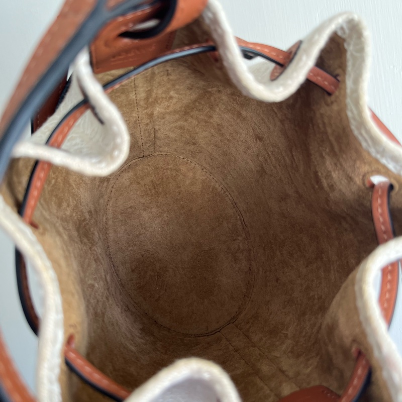 LOEWE 小號花紋水桶包氣球包 SMALL BALLOON BUCKET BAG-10