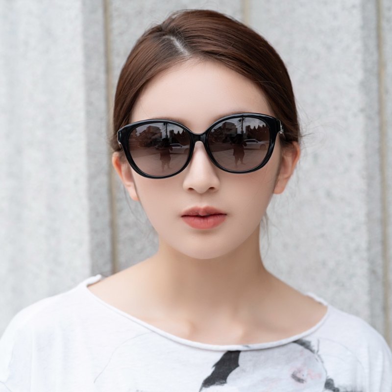 Salvatore Ferragamo太陽眼鏡(黑色)-5