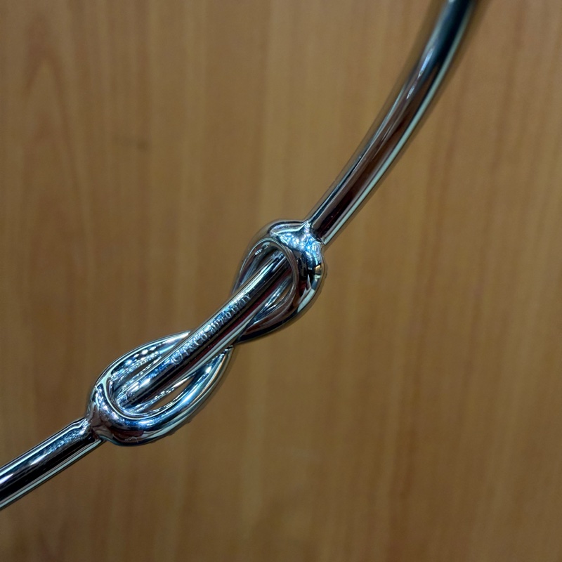 （超美！！）Tiffany 18K白金Infinity 手環-9