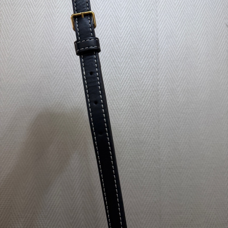 Bueberry 經典格紋金釦Freya迷你手提斜背托特包-18