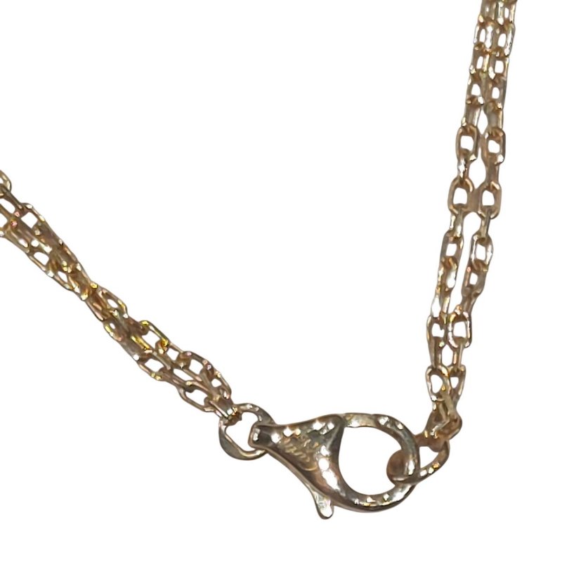 CARTIER 卡地亞 B7219500 LOVE CIRCLE DIAMOND NECKLACE 18K 項鍊 YG 鑽石-4