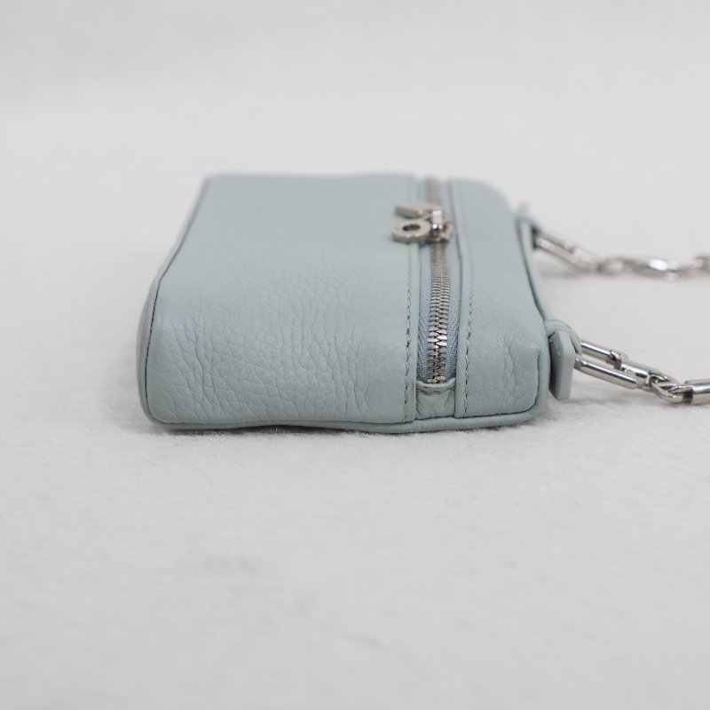 Loro Piana Extra Pocket Mini Pouch L15 淺藍色 聖杯藍-8
