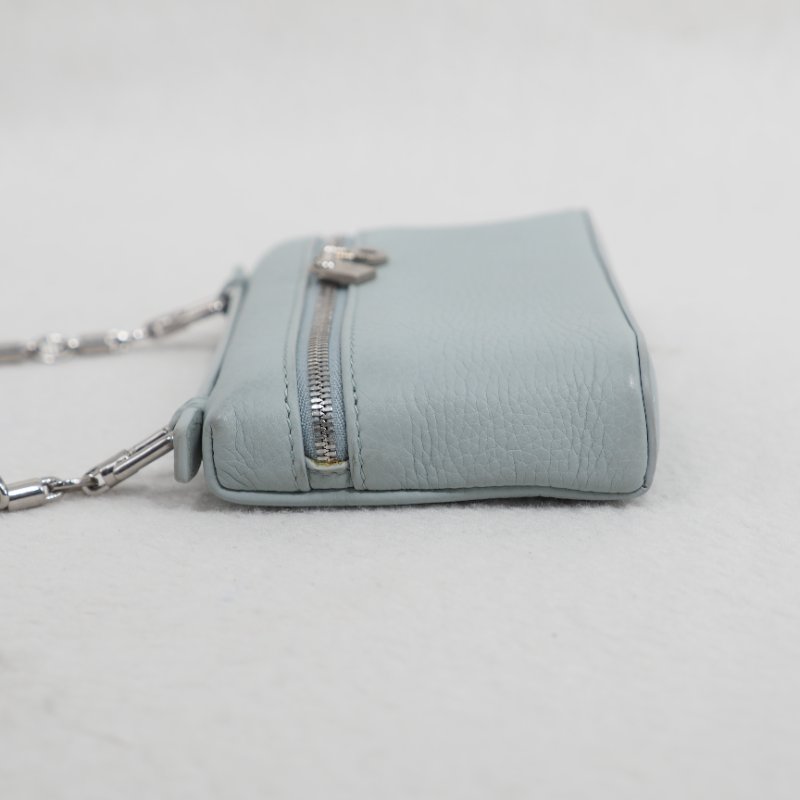 Loro Piana Extra Pocket Mini Pouch L15 淺藍色 聖杯藍-9