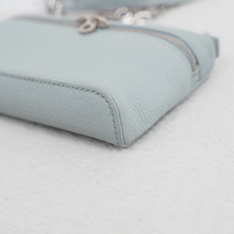 Loro Piana Extra Pocket Mini Pouch L15 淺藍色 聖杯藍-12