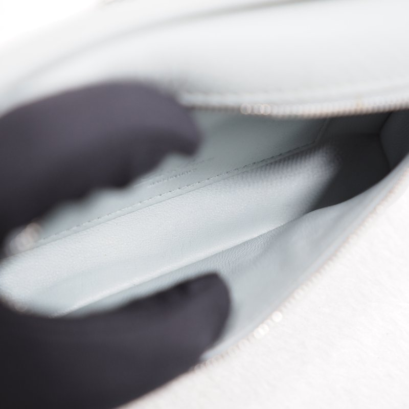 Loro Piana Extra Pocket Mini Pouch L15 淺藍色 聖杯藍-16