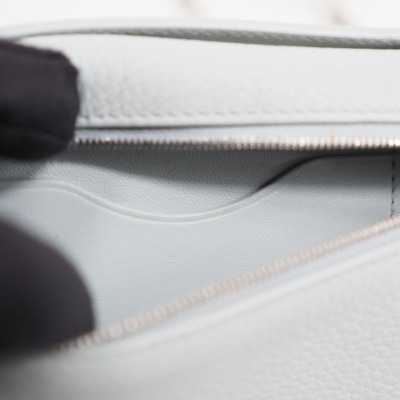 Loro Piana Extra Pocket Mini Pouch L15 淺藍色 聖杯藍-17