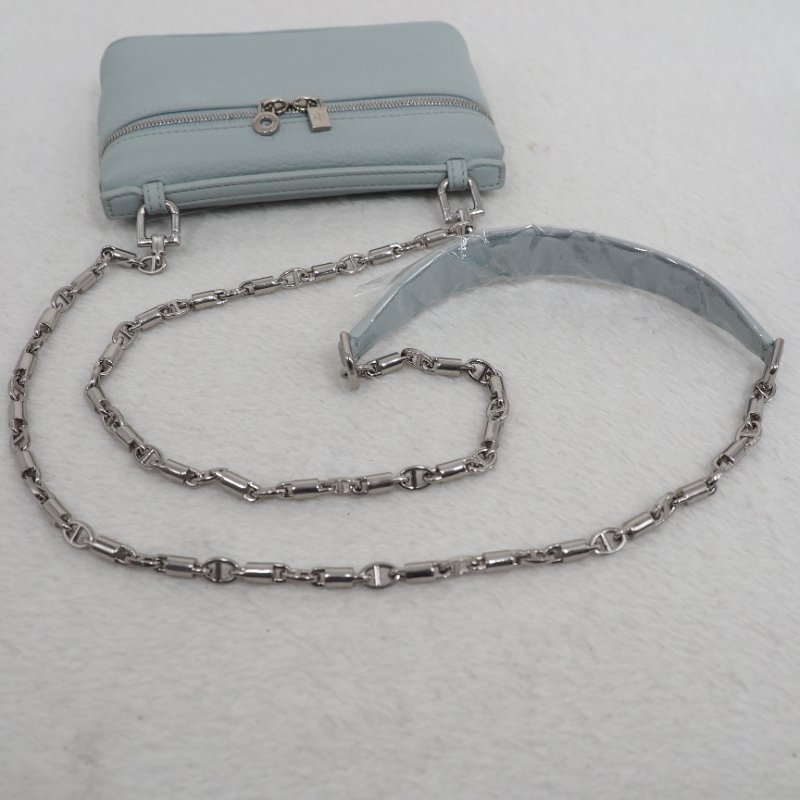 Loro Piana Extra Pocket Mini Pouch L15 淺藍色 聖杯藍-20