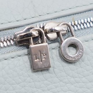 Loro Piana Extra Pocket Mini Pouch L15 淺藍色 聖杯藍-24