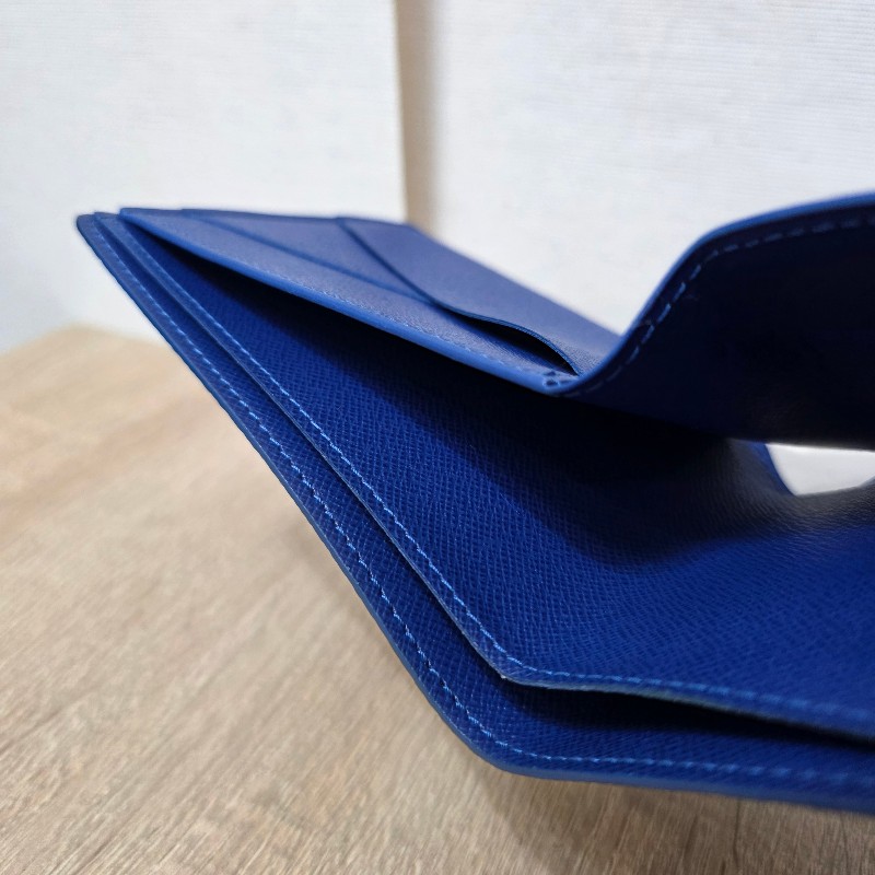 [ 新年最後優惠🧧] LV黑灰棋盤格塗鴉Multiple對開短夾-10