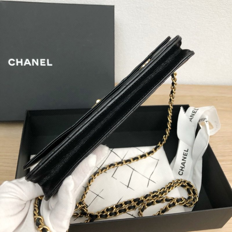 近新品 香奈兒/Chanel 2.55賭神woc鏈條包-7