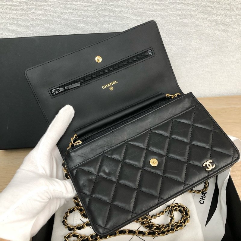 近新品 香奈兒/Chanel 2.55賭神woc鏈條包-8
