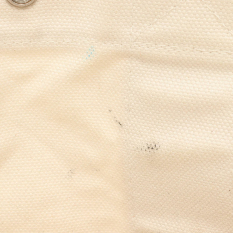 愛馬仕 Hermès Bora PM 手提包,帆布手提包,女士款,象牙色和橙色-11