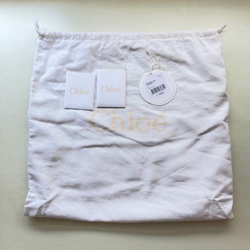 [極新] Chloé Marcie 經典中號牛仔藍兩用包-11