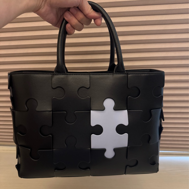 🧩 BV Small Acro Tote Puzzle 🧩 極簡 × 藝術 × 高辨識度-0
