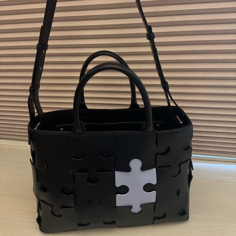 🧩 BV Small Acro Tote Puzzle 🧩 極簡 × 藝術 × 高辨識度-5