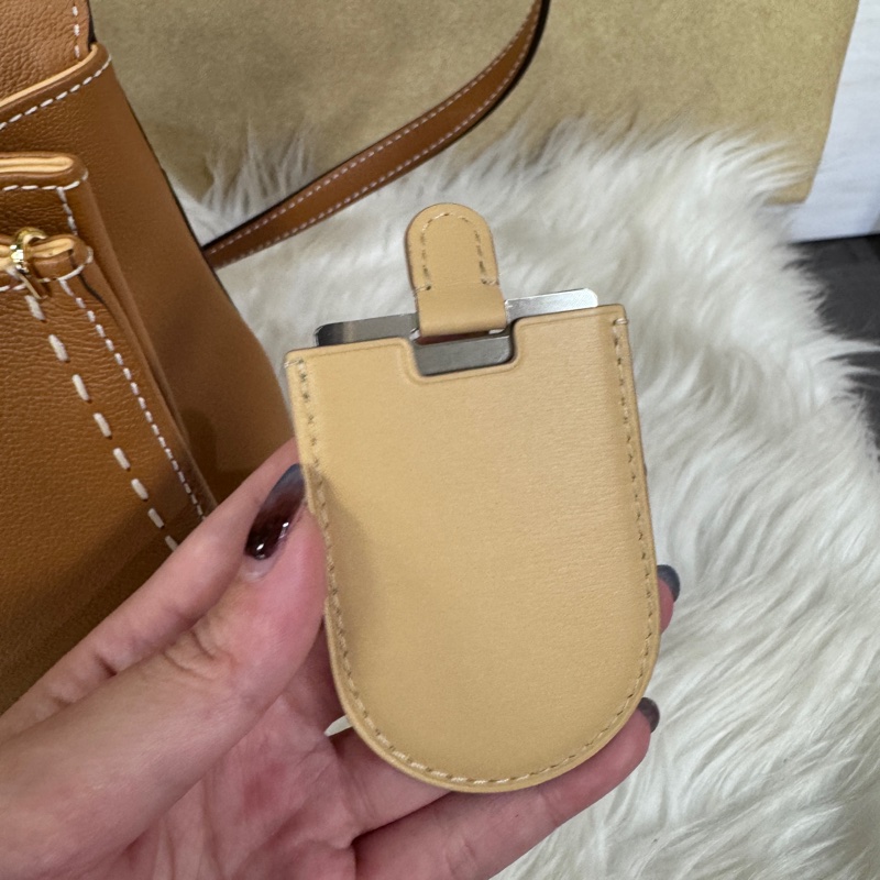 [ 市價約26萬 ］Delvaux Brillant PM 焦糖牛皮 近全新 全配-13