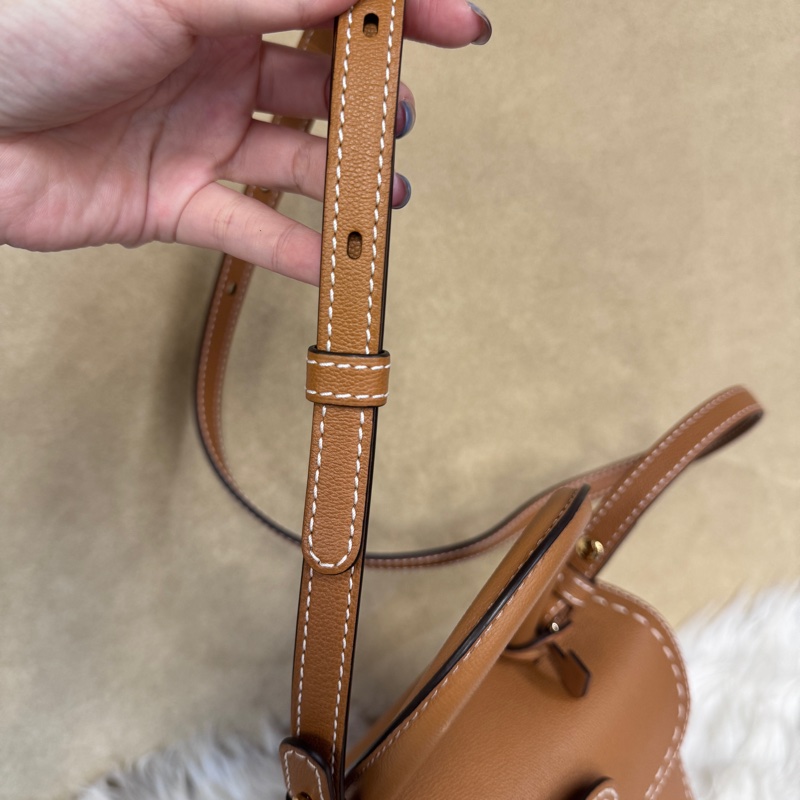 [ 市價約26萬 ］Delvaux Brillant PM 焦糖牛皮 近全新 全配-16