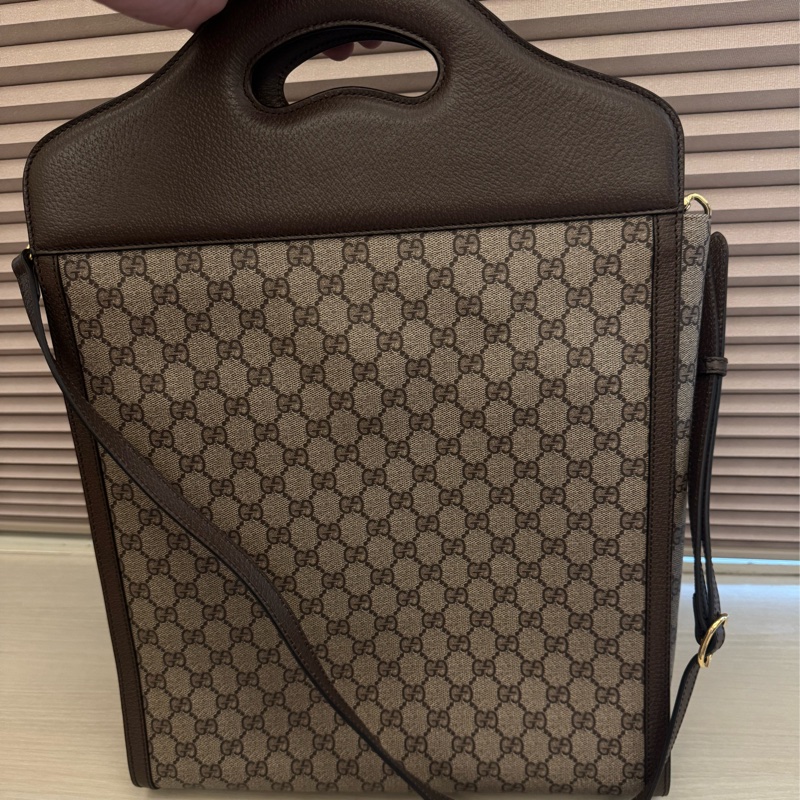 🔥 限量插畫款 GUCCI GG Supreme 手提斜背包 🔥 潮流感 × 收藏感兼具-2