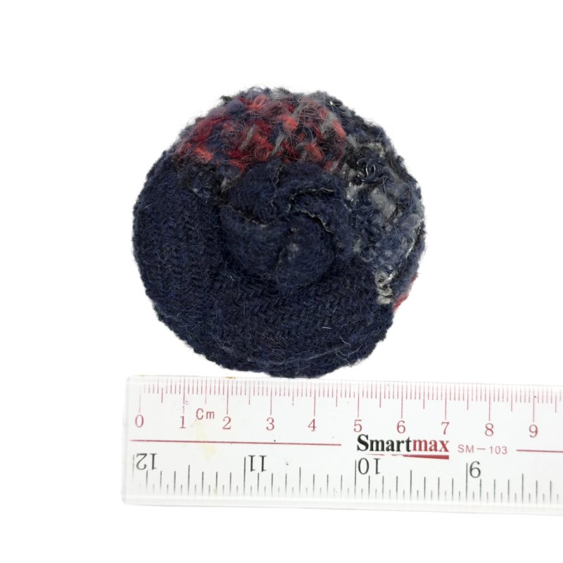 CHANEL CC 山茶花 粗花呢 胸針-10