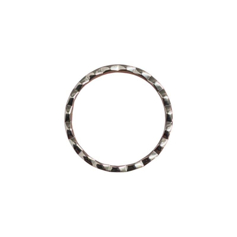 CHANEL 香奈兒 COCO CRUSHCC DIAMOND MINI RING 白K金-3