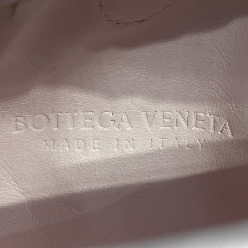 BOTTEGA VENETA 寶緹嘉 MINI HOP INTRECCIATO 編織格紋手提肩背包 櫻花粉 羊皮 金釦-12