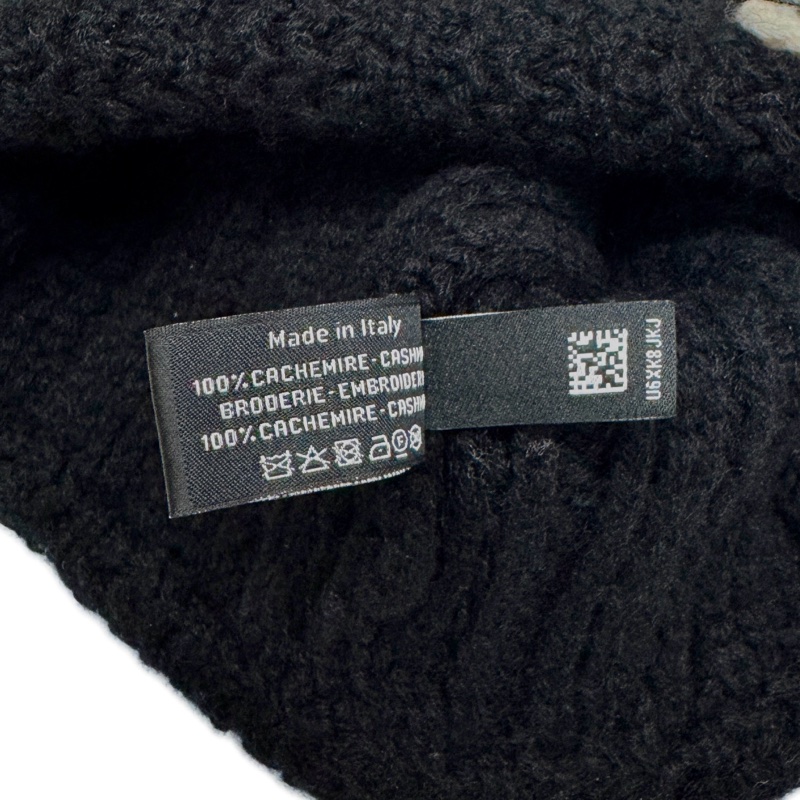 Chanel 粗針織毛帽-5