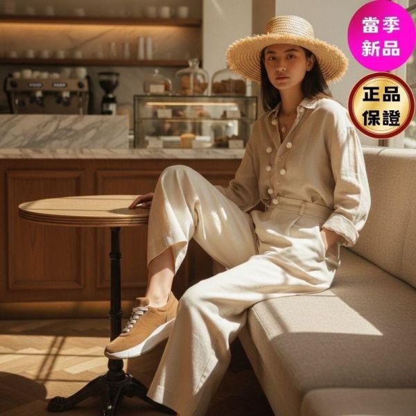 Hogan 女款 Hi-Fi 麂皮厚底雲朵運動鞋 底高6.5公分 IT35/36/36.5/37/37.5/38/38.5/39/40-0