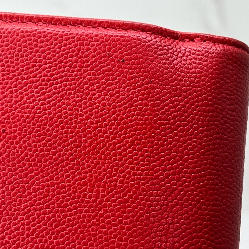 💗香緹國際精品💗 818 Chanel 荔枝牛中夾-9