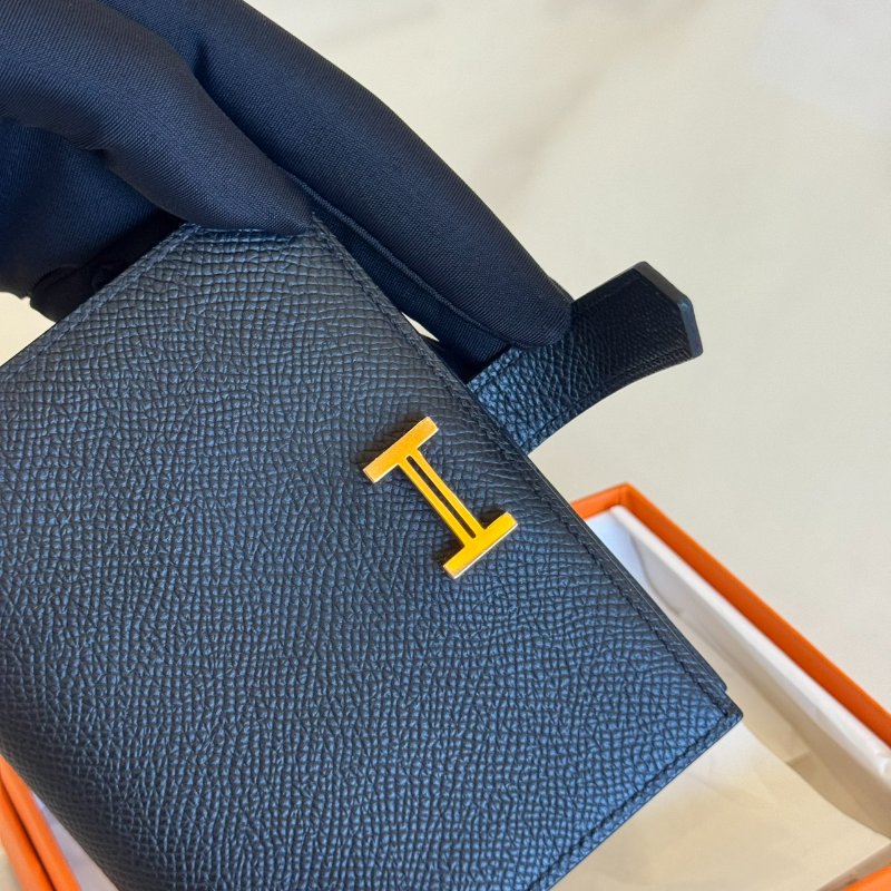 *SHIHNA名牌精品* HERMÈS Bearn中夾 黑金 Epsom皮-7