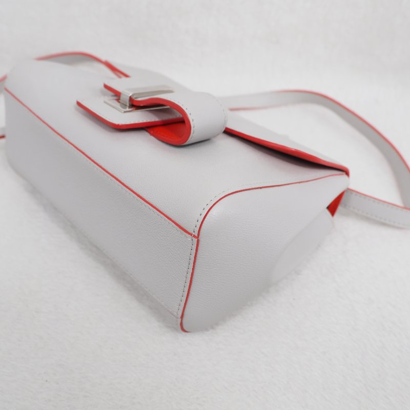 Delvaux Simplissime City PM 德爾沃灰色斜挎包-2