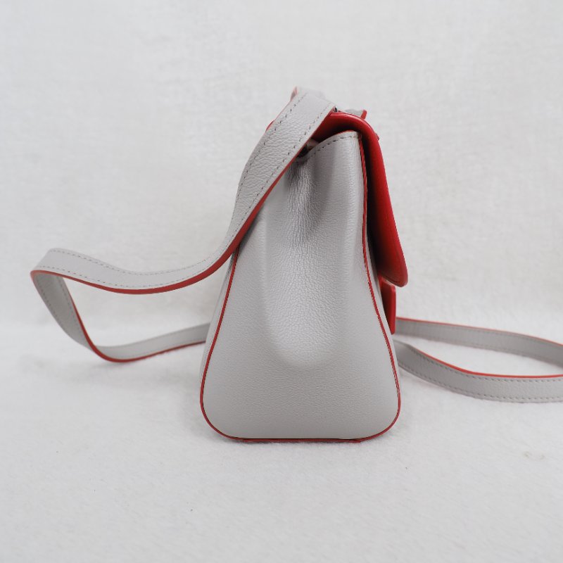 Delvaux Simplissime City PM 德爾沃灰色斜挎包-7