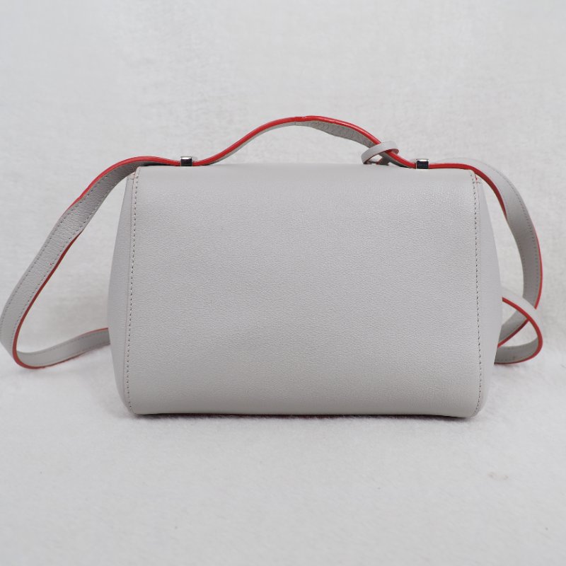 Delvaux Simplissime City PM 德爾沃灰色斜挎包-9