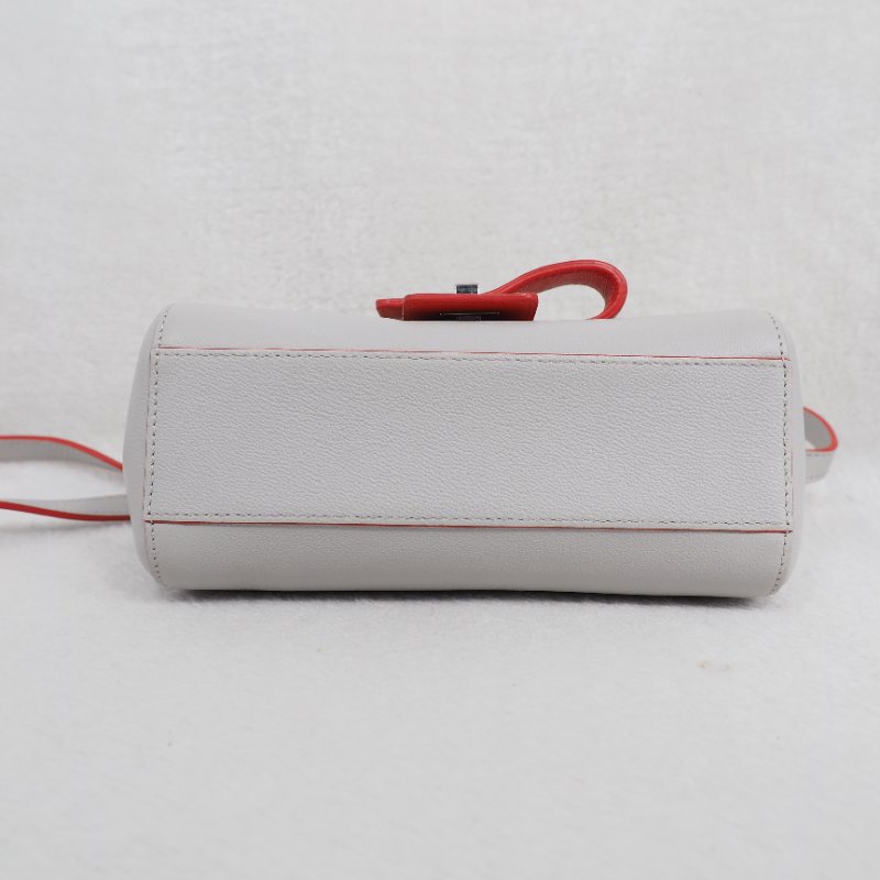 Delvaux Simplissime City PM 德爾沃灰色斜挎包-12