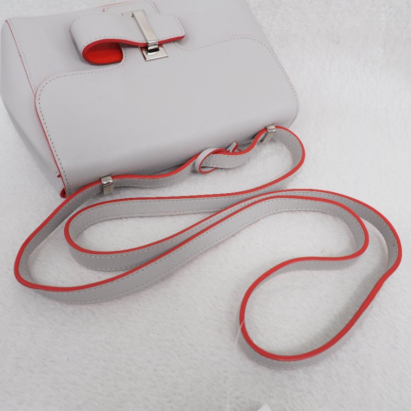 Delvaux Simplissime City PM 德爾沃灰色斜挎包-22