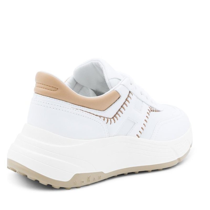 Hogan 女款 Hi-Fi 納帕皮革厚底雲朵運動鞋 車線裝飾/底高6.5公分 IT35/36/36.5/37/37.5/38/38.5/39/40-6